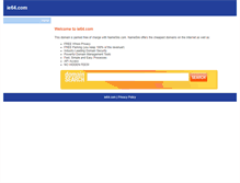 Tablet Screenshot of ie64.com